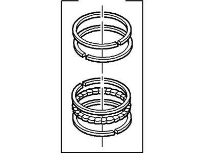 2012 Ford F53 Stripped Chassis Piston Ring Set - 6L3Z-6148-B
