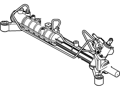 2009 Lincoln MKX Rack And Pinion - 9A1Z-3504-A