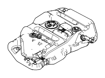 Ford 6F2Z-9002-A Fuel Tank Assembly