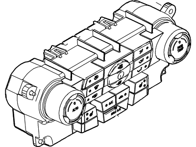 Mercury Milan Blower Control Switches - AE5Z-19980-M
