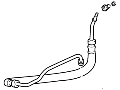 2002 Ford F-150 Power Steering Hose - F65Z-3A719-AA