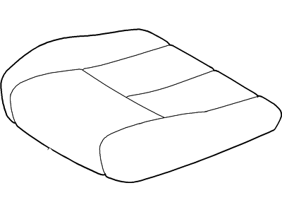 Ford AH6Z-5462901-BC Seat Cushion Cover Assembly