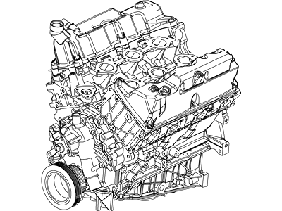 Ford 9L2Z-6006-BARM Service Engine Assembly