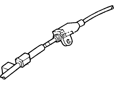 Ford Mustang Speedometer Cable - XR3Z-9A825-BA