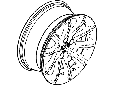 Lincoln MKX Spare Wheel - BA1Z-1007-C