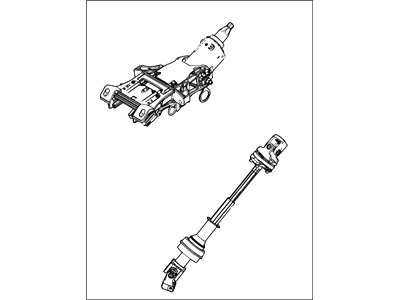 Ford BA8Z-3C529-B Column Assembly - Steering
