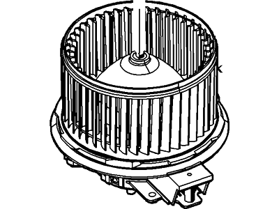 Ford CG1Z-19805-D Fan And Motor Assembly