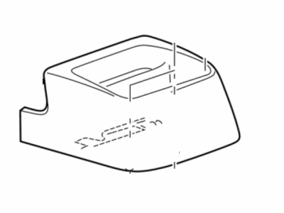 2005 Ford Explorer Sport Trac Center Console Base - 1L5Z-98045A36-AAC