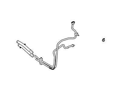 2006 Ford F-150 Power Steering Hose - 5L3Z-3A713-B