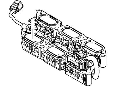 2005 Ford Five Hundred Intake Manifold - 5F9Z-9424-A