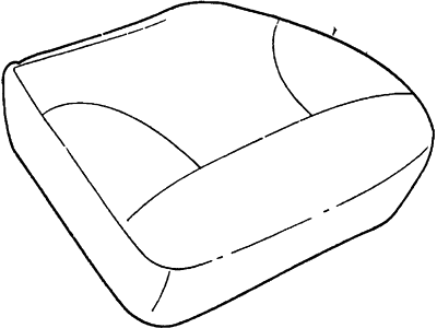 1996 Ford F-150 Seat Cover - F5TZ1562900DAB