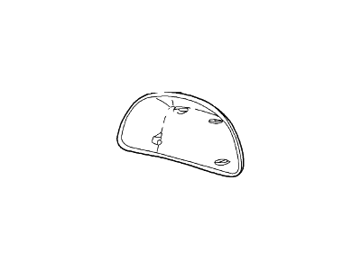 Ford F-350 Super Duty Mirror Cover - 6C3Z-17D742-AA