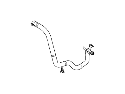 2010 Ford Mustang Power Steering Hose - 6R3Z-3A713-A