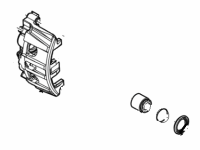 Ford E-450 Super Duty Brake Caliper - H2MZ-2V553-CRM