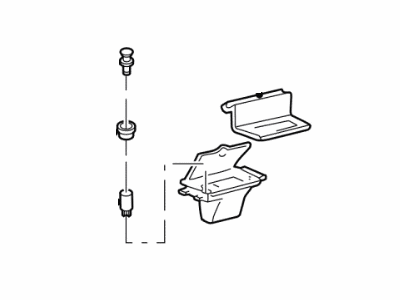 2005 Ford Explorer Ashtray - 4L2Z-7804810-AAC