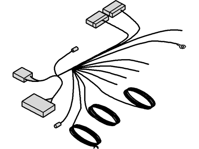 Ford EE8Z-14B504-A Wiring Assembly