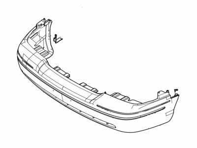 2009 Ford Crown Victoria Bumper - 6W7Z-17D957-ACP