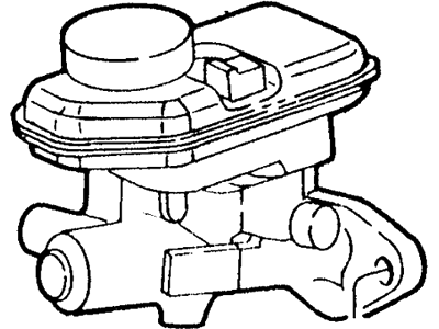 1991 Ford Taurus Brake Master Cylinder - F1DZ2140B