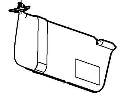 Ford Ranger Sun Visor - AL5Z-1004104-AA