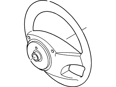 Ford 7S4Z-3600-AB Steering Wheel Assembly