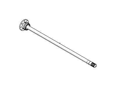 Ford YC2Z-4234-AA Shaft Assembly - Rear Axle
