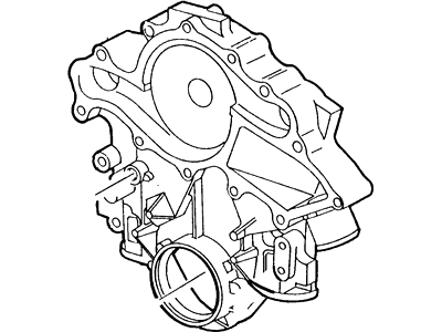 1997 Ford Taurus Timing Cover - F6DZ6019AA