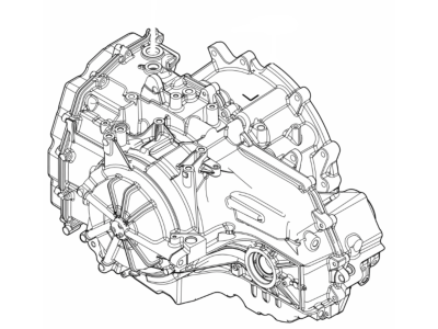 2012 Ford Edge Transmission Assembly - CT4Z-7000-NRM