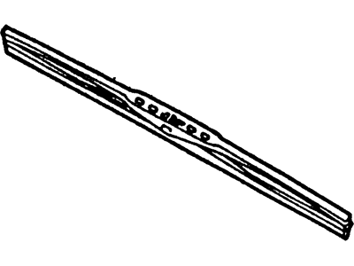 1991 Mercury Sable Windshield Wiper - F8PZ-17528-FA