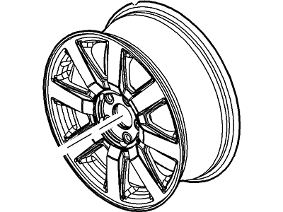 Mercury Sable Spare Wheel - 8G1Z-1007-ACP