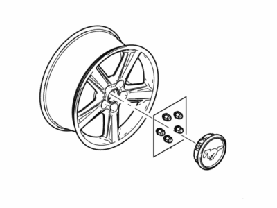 Ford 6R3Z-1007-N Kit - Wheel