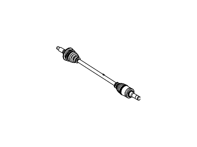 Ford Fusion Axle Shaft - AE5Z-4K139-A