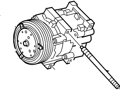 Mercury Mountaineer A/C Compressor - G2MZ-19V703-L