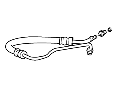 2002 Ford Expedition Power Steering Hose - 2L1Z-3A713-EA