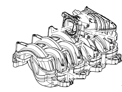 Lincoln Mark LT Intake Manifold - AL3Z-9424-A