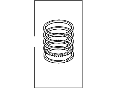Mercury Monterey Piston Ring Set - 2L3Z-6148-KA