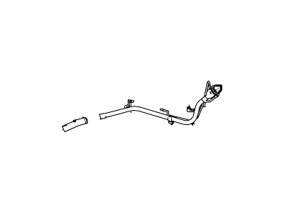 Ford Fusion Fuel Filler Neck - AE5Z-9034-Y