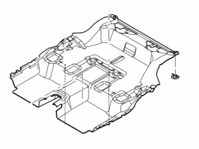 Ford DB5Z-7813048-HC Carpet - Floor