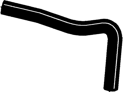 Ford Crankcase Breather Hose - 4C2Z-6853-AA