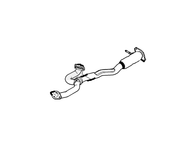 Lincoln MKS Exhaust Pipe - BG1Z-5G274-A