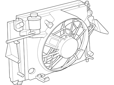 Ford 3W1Z-8005-AHCP Radiator Assembly