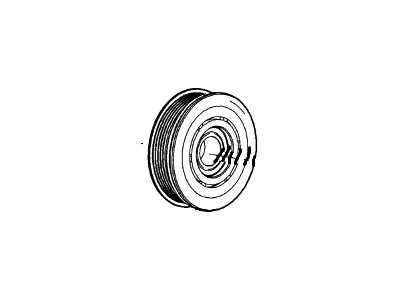 Ford E-150 A/C Idler Pulley - 7C2Z-19D784-A