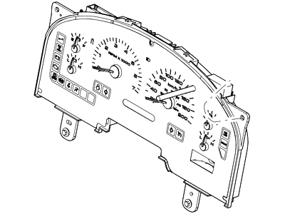 Ford 4L3Z-10849-EC Instrument Cluster