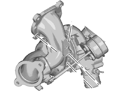 Lincoln MKC Turbocharger - EJ7Z-6K682-A