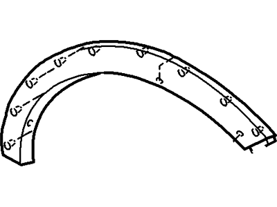 Ford 5L1Z-7829165-AAA Moulding