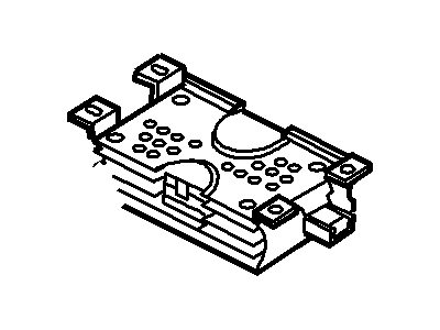 Ford XF3Z-18B849-AA Amplifier Assembly