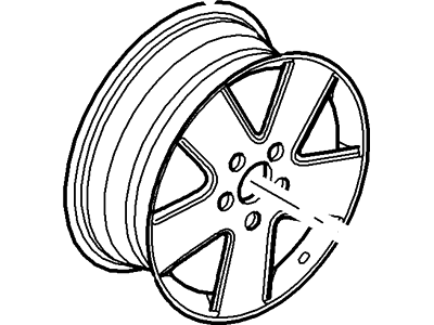 Lincoln MKZ Spare Wheel - 6E5Z-1007-AA