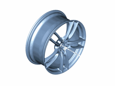 Ford HG7Z-1007-B Wheel Assembly