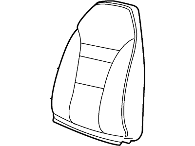 Ford 3C2Z-1564417-DAB Seat Back Cover Assembly