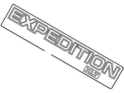 2010 Ford Expedition Emblem - 9L1Z-7842528-B