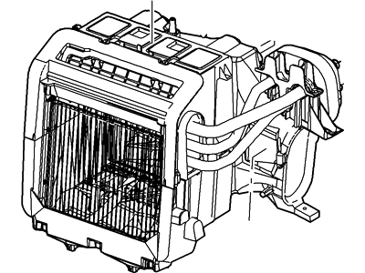 Lincoln LS Evaporator - 4W4Z-19850-AA